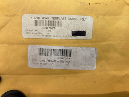 Polaris 2207624 Front Windshield Wiper & Washer Mounting Bracket New Genuine