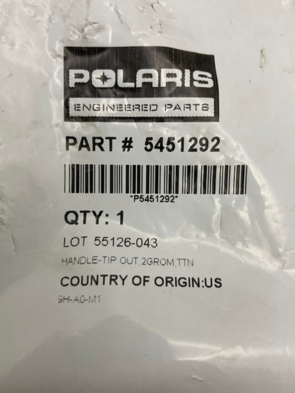 Polaris 5451292 Tip Out Handle New Genuine