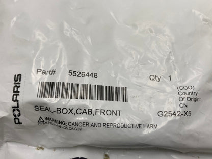 Polaris 5526448 Front Cab Box Seal New Genuine