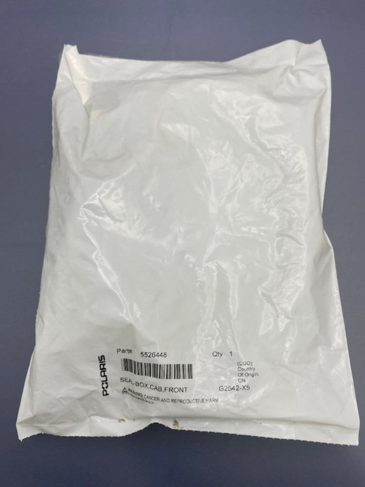 Polaris 5526448 Front Cab Box Seal New Genuine