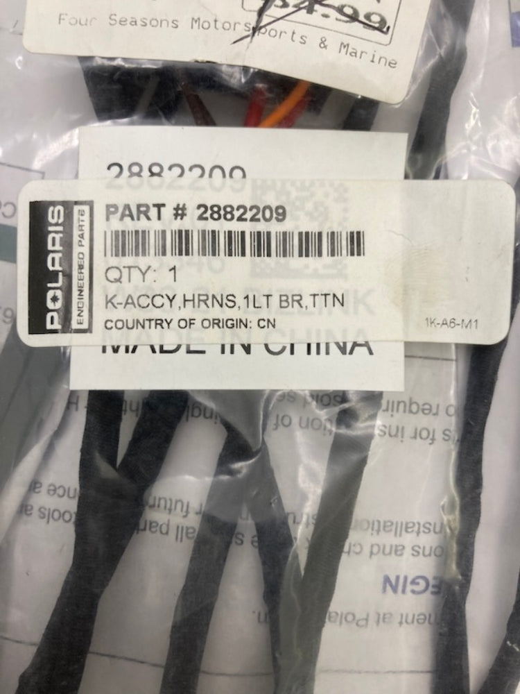 Polaris 2882209 Lightbar Wiring Harness New Genuine