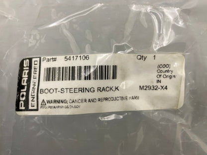 Polaris 5417106 Steering Rack Boot New Genuine