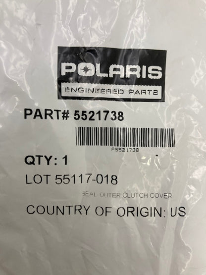 Polaris 5521738 Outer Clutch Cover Seal New Genuine