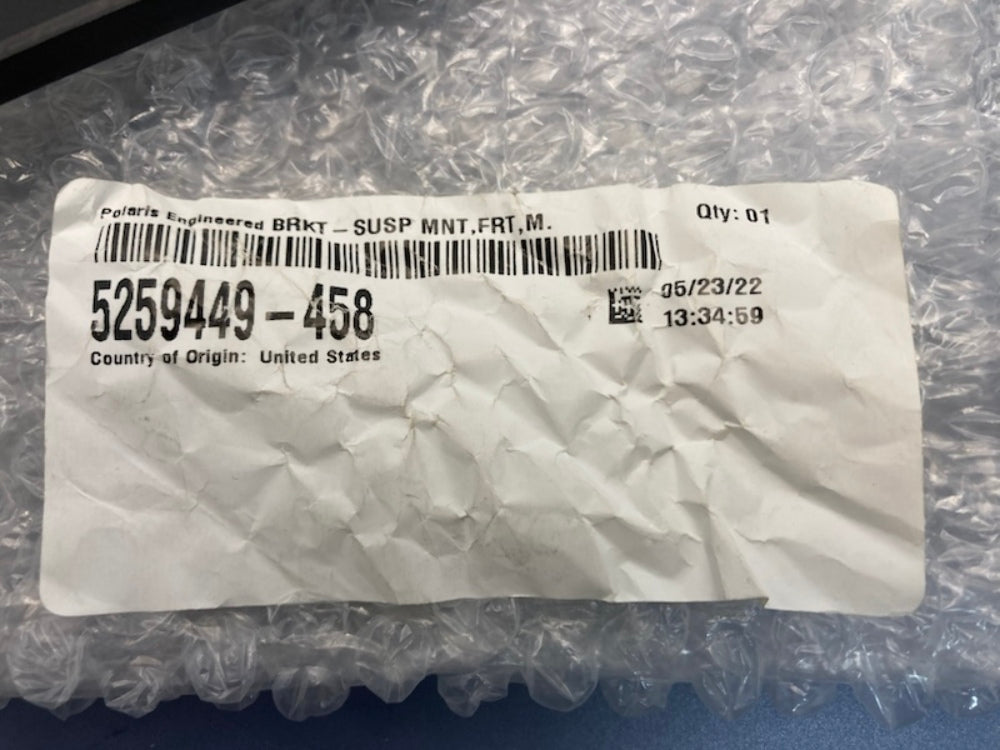 Polaris 5259449-458 Front Suspension Mount Bracket New Genuine