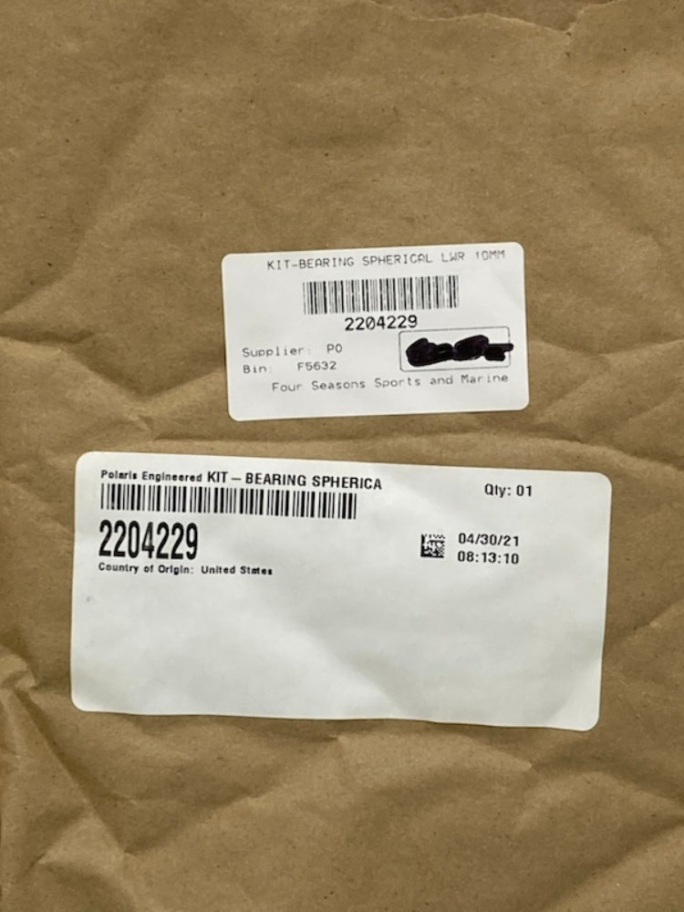 Polaris 2204229 Bearing, Spherical, Lower New Genuine