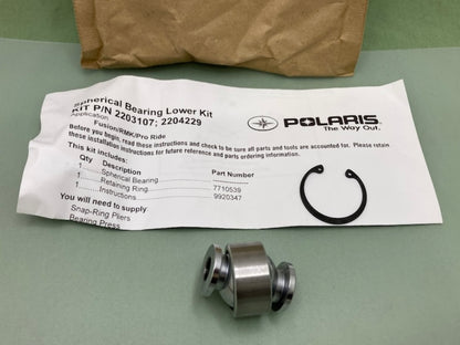 Polaris 2204229 Bearing, Spherical, Lower New Genuine