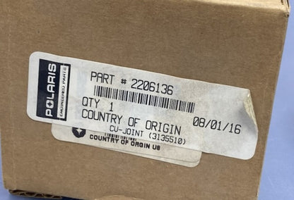 Polaris 2206136 Cv-Joint (3135510) New Genuine