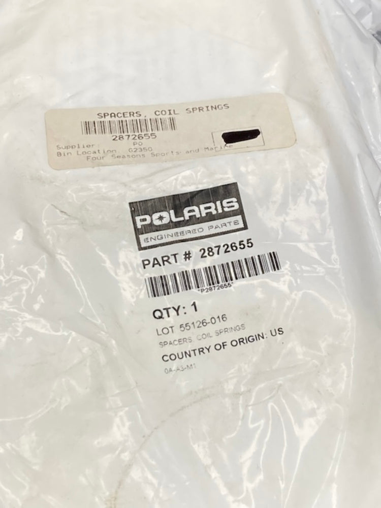 Polaris 2872655 Coil Spring Spacer Set New Genuine