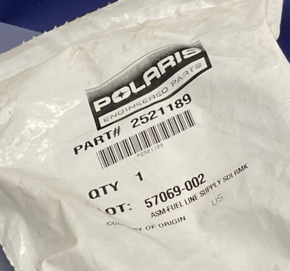 Polaris 2521189 Asm-Fuel Line Supply Sdi Rmk New Genuine