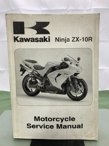 Kawasaki 99924-1365-01 Ninja ZX-10R Service Manual '06 Genuine