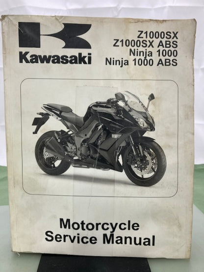 Kawasaki 99924-1442-31 Ninja 1000 Z1000SX ABS Service Manual '11 Genuine
