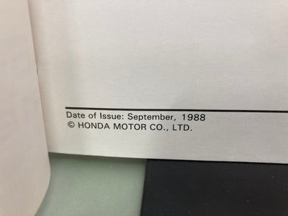 Honda 61KS605 CR125R '86-'91 Service Manual Genuine