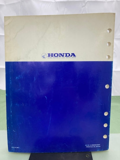Honda 61KA303 CR125R '84-'85 Shop Manual Genuine