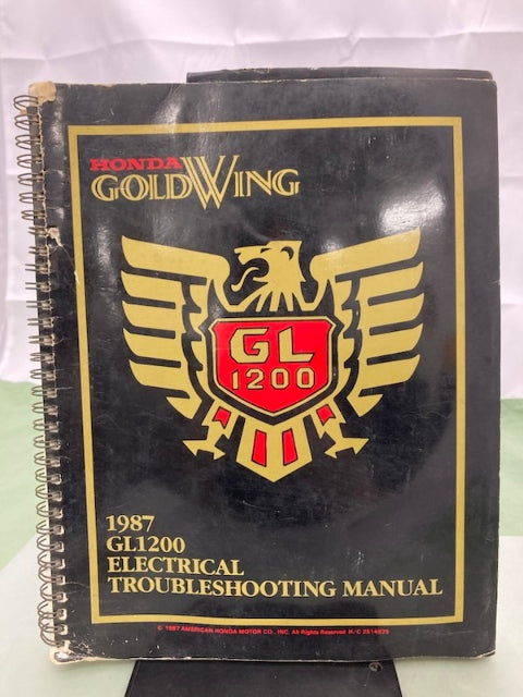 Honda 61ML970-AH GL1200 Electrical Troubleshooting Manual 1987 Genuine
