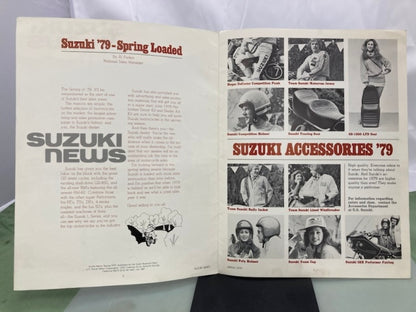 Suzuki News Spring '79 Sales Brochure Magazine Genuine