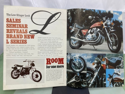 Suzuki News Spring '79 Sales Brochure Magazine Genuine