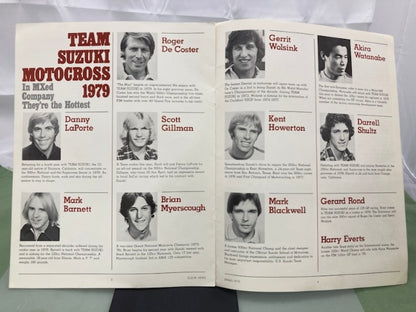 Suzuki News Spring '79 Sales Brochure Magazine Genuine