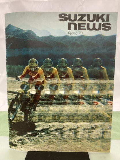 Suzuki News Spring '79 Sales Brochure Magazine Genuine