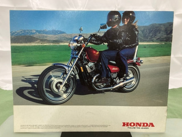 Honda Shadow/Shadow 500 Sales Brochure & Spec Sheet 1984 Genuine