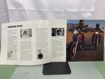 Honda Shadow/Shadow 500 Sales Brochure & Spec Sheet 1984 Genuine