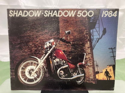 Honda Shadow/Shadow 500 Sales Brochure & Spec Sheet 1984 Genuine