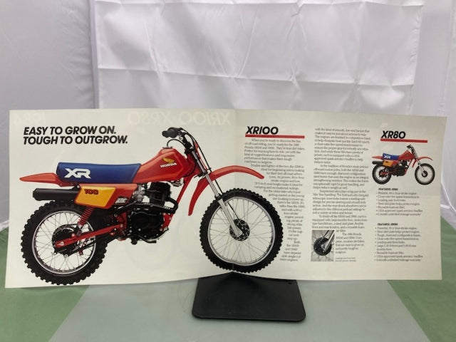 Honda Shadow 1100 VT1100C Sales Brochure & Spec Sheet 1985 Genuine