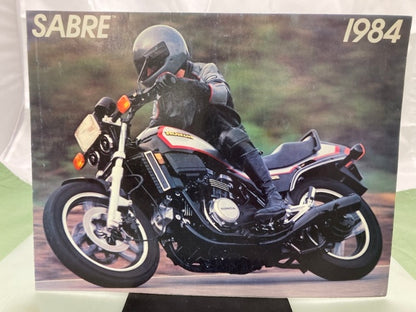 Honda Sabre 700 VF700S Sales Brochure & Spec Sheet 1984 Genuine