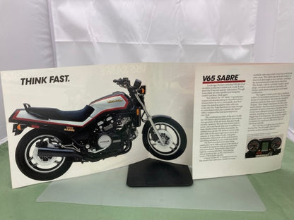 Honda V65 Sabre VF1100S Sales Brochure & Spec Sheet 1984 Genuine