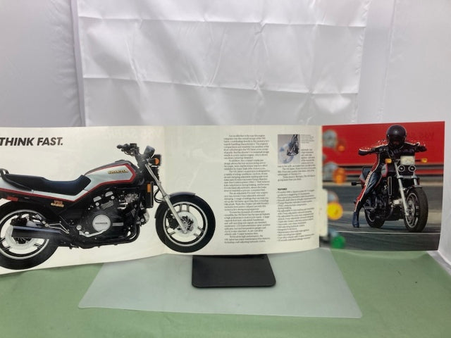 Honda V65 Sabre VF1100S Sales Brochure & Spec Sheet 1984 Genuine