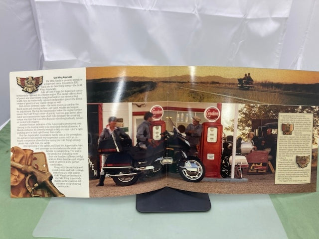 Honda Gold Wings GL1500 Goldwing Sales Brochure 1991 Genuine