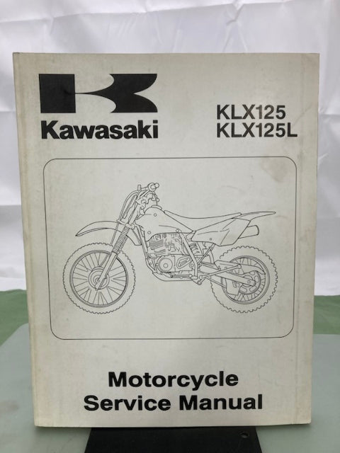 Kawasaki 99924-1293-01 KLX125 KLX125L Service Manual 2002 Genuine