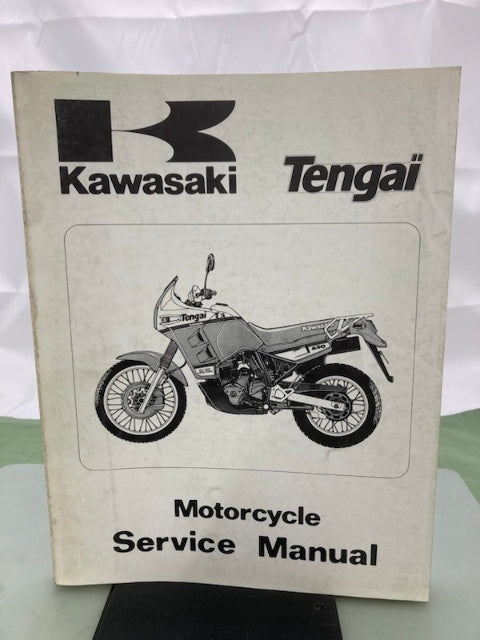 Kawasaki 99924-1113-02 Tengai KL650 KL500 Service Manual 1988, 1989 Genuine
