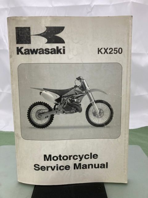 Kawasaki 99924-1340-01 KX250 Service Manual 2004 Genuine