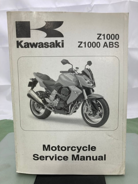 Kawasaki 99924-1380-01 Z1000 ABS Service Manual 2007 Genuine