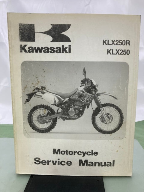 Kawasaki 99924-1165-03 KLX250R Service Manual 1993, 1994, 1996 Genuine