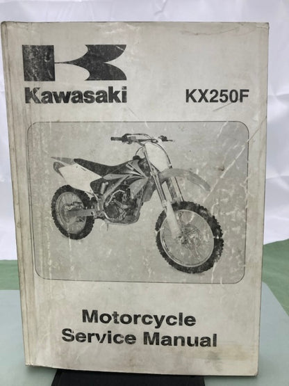 Kawasaki 99924-1324-01 KX250F Service Manual 2003 Genuine