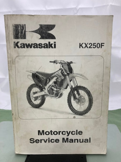 Kawasaki 99924-1411-01 KX250F Service Manual 2008 Genuine