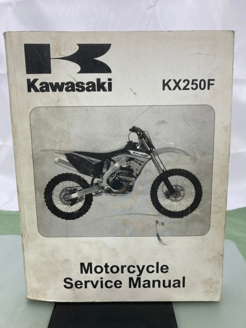 Kawasaki 99924-1437-31 KX250F Service Manual 2010 Genuine