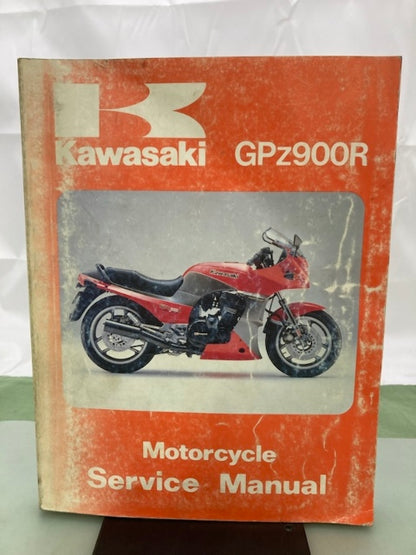 Kawasaki 99924-1048-06 GPz900R Service Manual '84, '86, '89, '90 Genuine