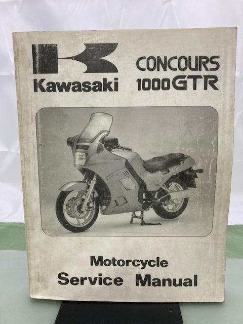 Kawasaki 99924-1065-08 Concours 1000GTR Service Manual 1986-1996 Genuine