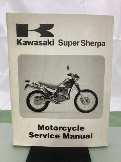 Kawasaki 99924-1250-01 Super Sherpa KL250 Service Manual 1999 Genuine