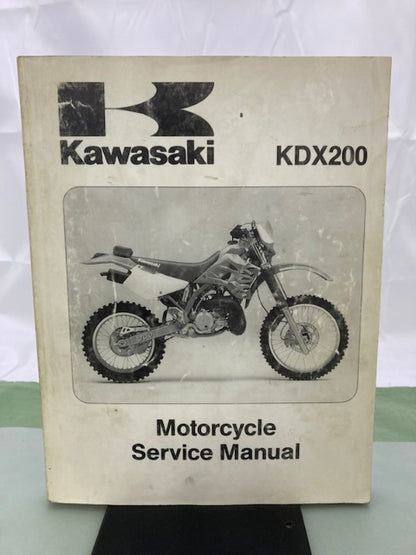 Kawasaki 99924-1181-01 KDX200 Service Manual 1994 Genuine