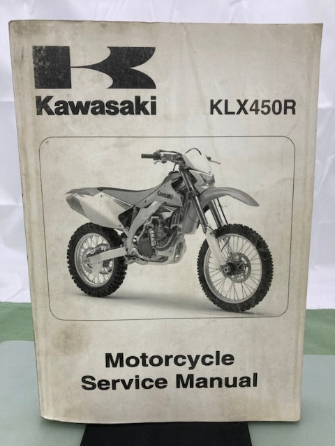 Kawasaki 99924-1385-01 KLX450R Service Manual 2007 Genuine
