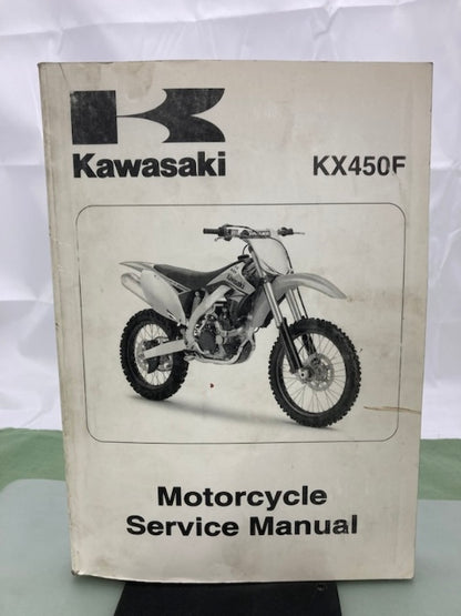 Kawasaki 99924-1410-01 KX450F Service Manual 2008 Genuine