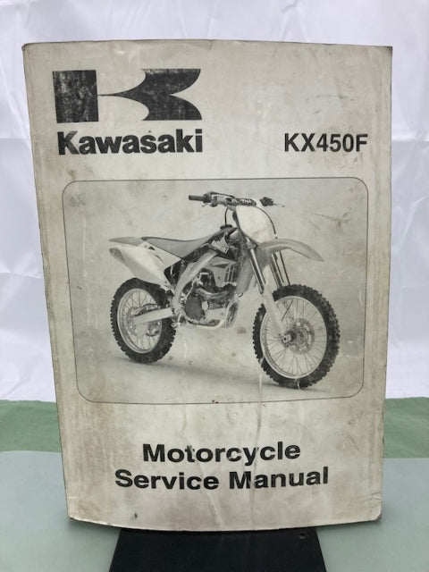 Kawasaki 99924-1355-01 KX450F Service Manual 2005 Genuine