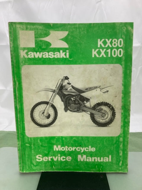 Kawasaki 99924-1219-01 KX80 KX100 Service Manual 1997 Genuine