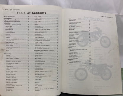 Kawasaki 99924-1011-06 KE100 Service Manual '78, '81, '91, '93, '94, '96 Genuine