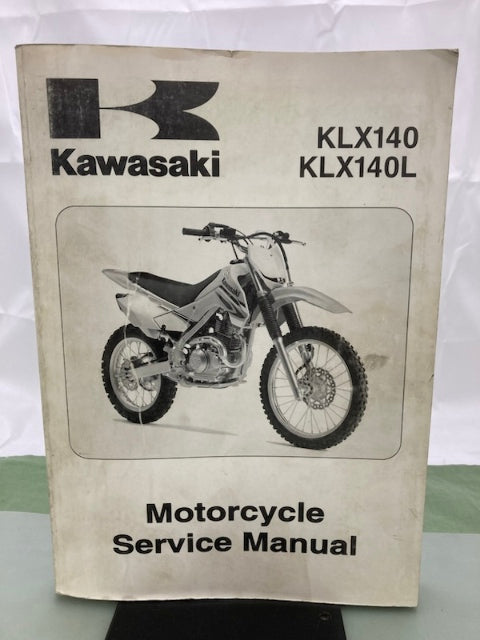 Kawasaki 99924-1390-01 KLX140 KLX140L Service Manual 2007 Genuine