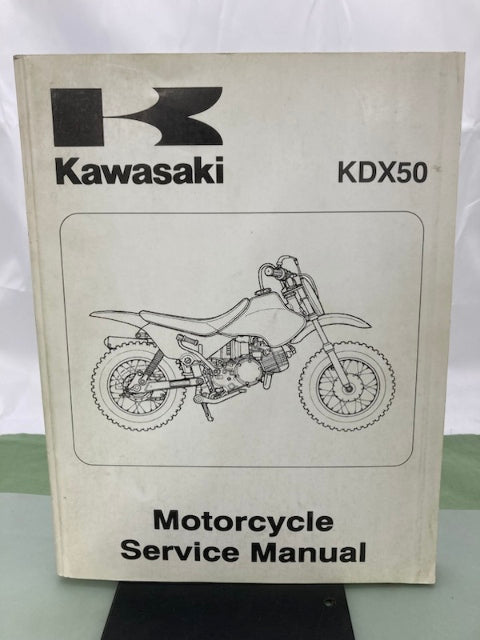 Kawasaki 99924-1305-01 KDX50 Service Manual 2002 Genuine