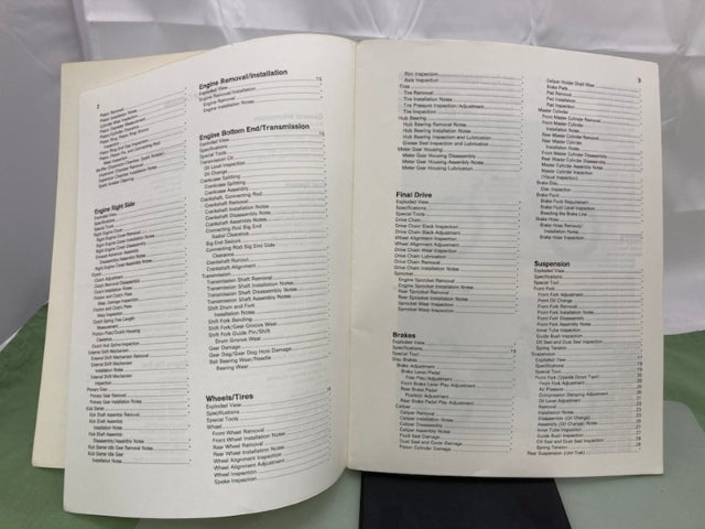 Kawasaki 99924-1166-51 KDX200 Service Manual Supplement 1993 Genuine